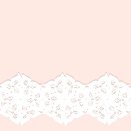 Decorative lacy borderのイラスト素材