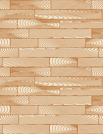 Seamless linear wooden planks patternのイラスト素材