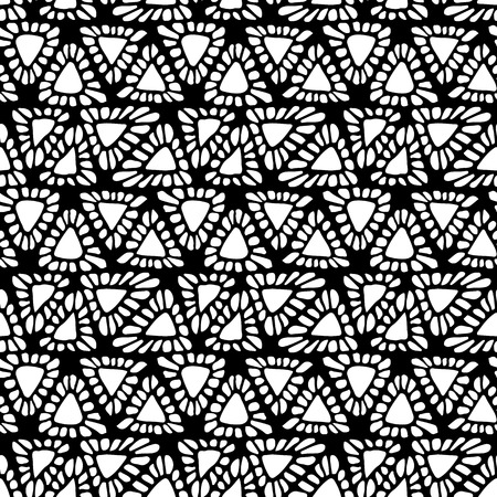 African motive seamless patternのイラスト素材