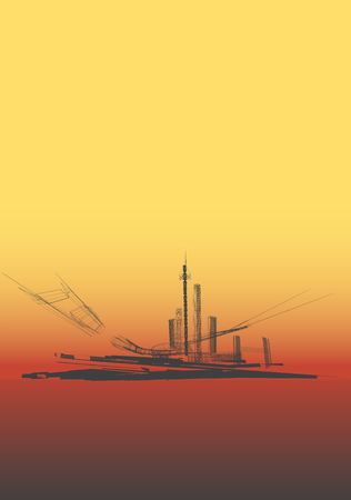 urban  Backgroundの写真素材