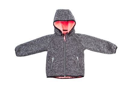 sport child's jacket isolated nobodyの写真素材