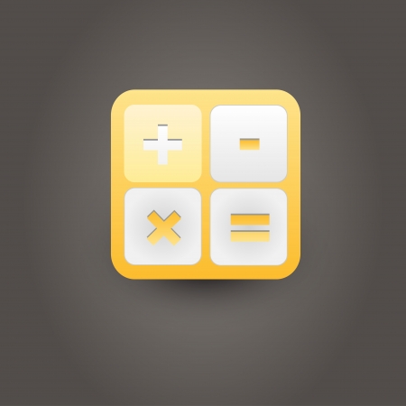 Calculator iconのイラスト素材