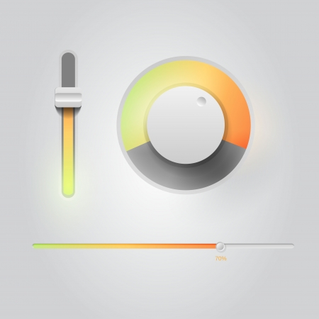 user interface scanning elements のイラスト素材