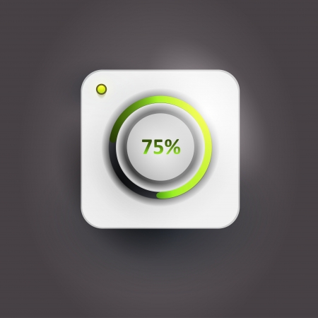 User interface scanning icon のイラスト素材