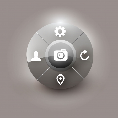 Navigation element のイラスト素材