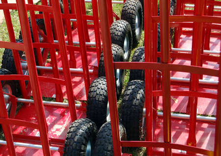 Hand cartsの写真素材