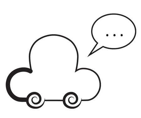 Car Communicationのイラスト素材