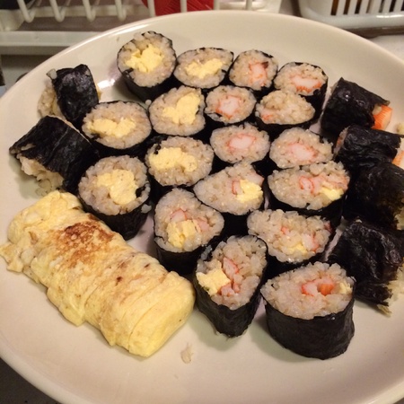 Homemade sushiの素材