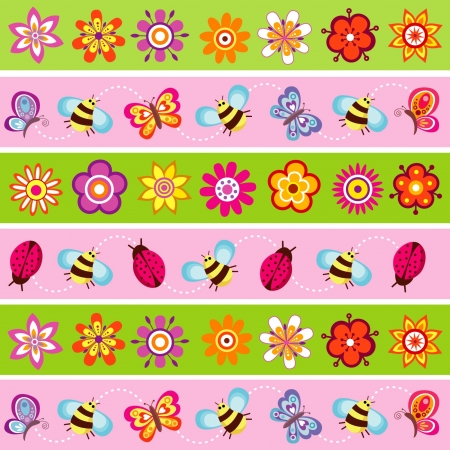 summer backgroundのイラスト素材