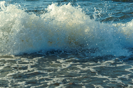 seascape, a small wave of the sea, the Baltic sea waves
