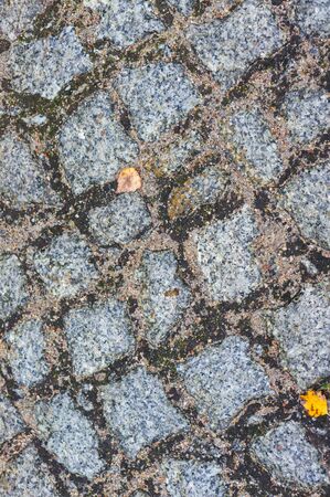 German paving stones, smooth masonry paving stonesの写真素材