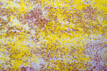Yellow red white spots. Abnormal multicolored background. Background in spots.