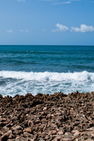 Rocky shorelineの写真素材