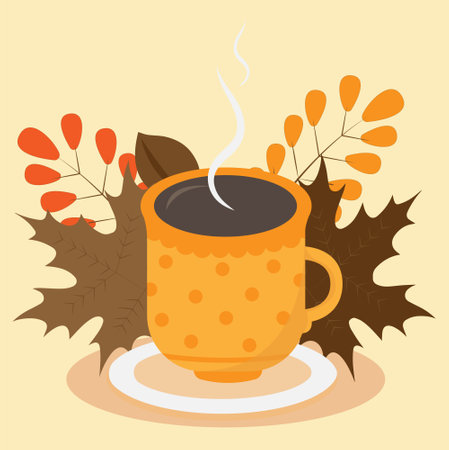 Cozy mugのイラスト素材