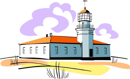 lighthouseのイラスト素材