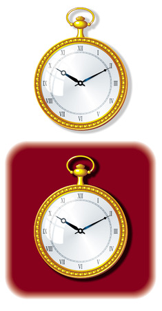 watch pocketのイラスト素材