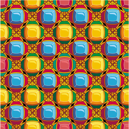 Seamless pattern with diamondsのイラスト素材