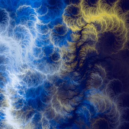Abstract background. Digital collage with fractals. Design element for brochure, advertisements,...