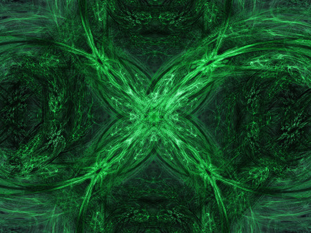Abstract fractal background with celtic motives. Design element for brochure, advertisements, presentation, web and other graphic designer works. Digital collage.の写真素材