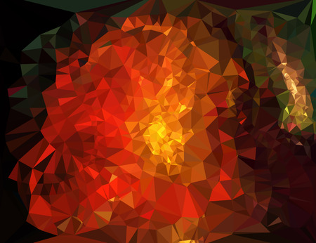 Abstract polygonal geometric background. Vector clip art.のイラスト素材