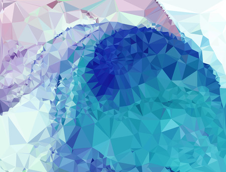 Abstract polygonal geometric background. Vector clip art.のイラスト素材