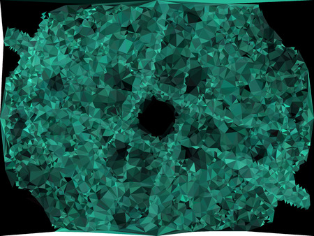 Abstract multicolor mosaic backdrop. Geometric low polygonal background. Design template. Vector clip art.のイラスト素材