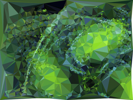 Abstract multicolor mosaic backdrop. Geometric low polygonal background. Design template. Vector clip art.のイラスト素材