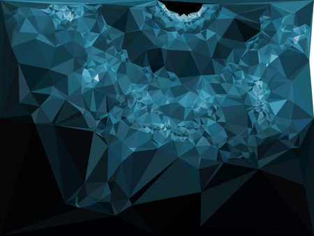 Abstract multicolor mosaic backdrop. Geometric low polygonal background. Design element for posters, business cards, presentations layouts, showcases. Vector clip art.のイラスト素材