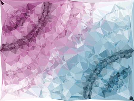 Abstract multicolor mosaic backdrop. Geometric low polygonal background. Design element for posters, business cards, presentations layouts, showcases. Vector clip art.のイラスト素材