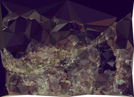 Abstract multicolor mosaic backdrop. Geometric low polygonal background. Design element for posters, business cards, presentations layouts, showcases. Vector clip art.のイラスト素材