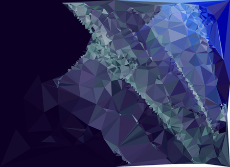 Abstract multicolor mosaic backdrop. Geometric low polygonal background. Design element for posters, business cards, presentations layouts, showcases. Vector clip art.のイラスト素材