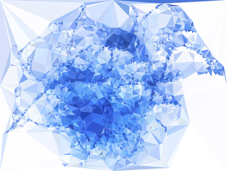 Abstract multicolor mosaic backdrop. Geometric low polygonal background. Design element for book covers, presentations layouts, title backgrounds. Vector clip art.のイラスト素材