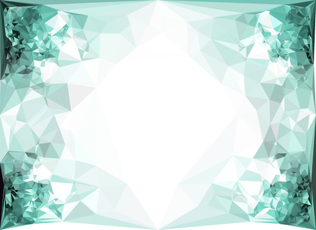 Abstract multicolor mosaic backdrop. Geometric low polygonal background. Design element for book covers, presentations layouts, title backgrounds. Vector clip art.のイラスト素材