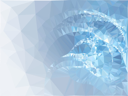 Abstract multicolor mosaic backdrop. Geometric low polygonal background. Design element for book covers, presentations layouts, title backgrounds. Vector clip art.のイラスト素材