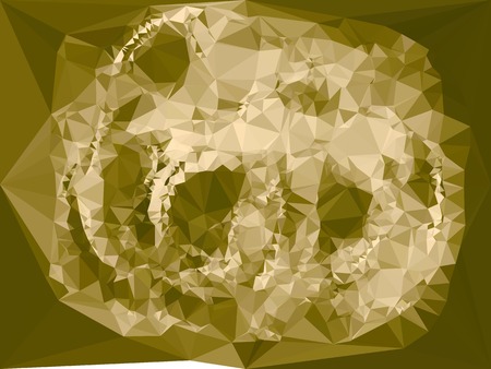 Toned monochrome mosaic background. Design element for book covers, presentations layouts, title and page backgrounds. Vector clip art.のイラスト素材