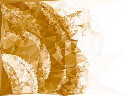 Abstract monotone background for books, advertising and presentations layouts, title backgrounds. Geometric low polygonal mosaic backdrop. Vector clip art.のイラスト素材