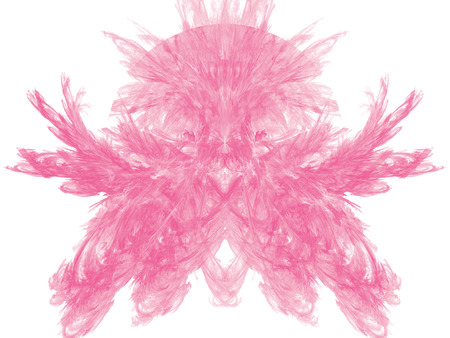 Toned pink abstract fractal illustration. Design element for book covers, presentations layouts, title and page backgrounds.Raster clip art.の写真素材