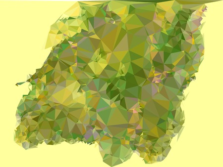 Geometric low polygonal background. Abstract mosaic backdrop. Design element for book covers, presentations layouts, title backgrounds. Vector clip art.のイラスト素材