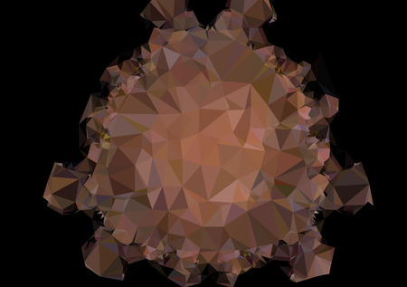 Low poly mosaic background. Template design, list, front page, brochure layout, banner, idea, cover, print, flyer, book, blank, card, ad, sign, sheet.  Vector clip art.のイラスト素材