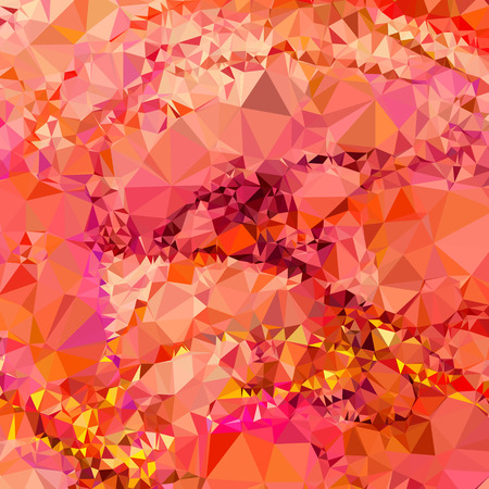 Abstract multicolor mosaic backdrop. Geometric low polygonal background. Design element for book covers, presentations layouts, title backgrounds. Vector clip art.のイラスト素材