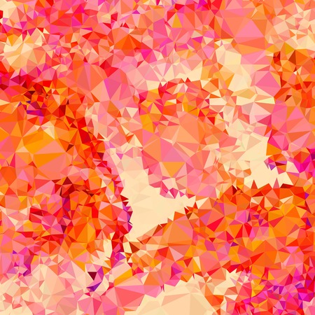 Abstract multicolor mosaic backdrop. Geometric low polygonal background. Design element for book covers, presentations layouts, title backgrounds. Vector clip art.のイラスト素材