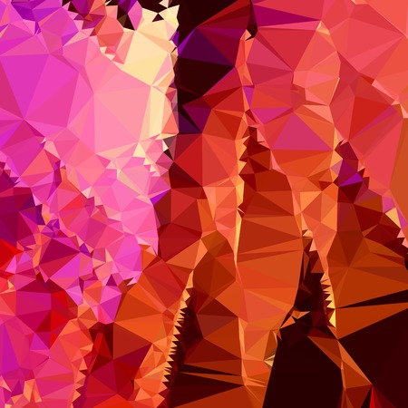 Abstract multicolor mosaic backdrop. Geometric low polygonal background. Design element for book covers, presentations layouts, title backgrounds. Vector clip art.のイラスト素材