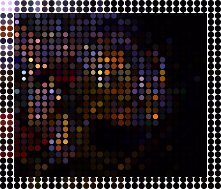 Abstract spotted halftone background. Design element for book covers, presentations layouts, title backgrounds.のイラスト素材