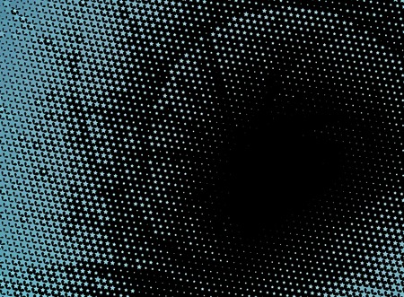 Abstract background with stars. Halftone effect. Vector clip art