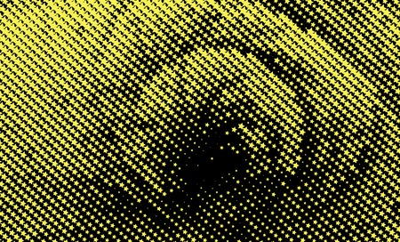 Abstract background with stars. Halftone effect. Vector clip artのイラスト素材