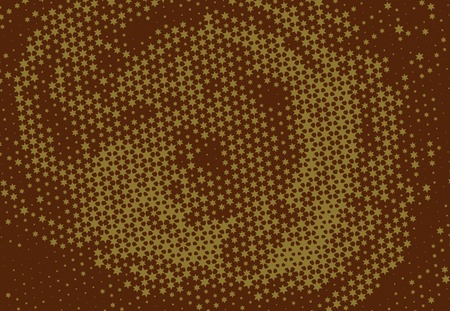 Abstract background with stars. Halftone effect. Vector clip artのイラスト素材