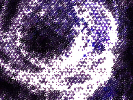 Abstract winter background with snowflakes. Design element for brochure, advertisements, flyer,...