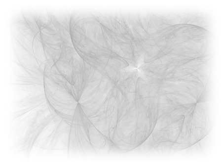 Grayscale color toned monochrome abstract fractal illustration. Faded background. Design element for book covers, presentations layouts, title and page backgrounds.Raster clip art.の写真素材