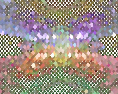 Abstract background. Spotted halftone effect. Dots, circles. Vector clip art.
