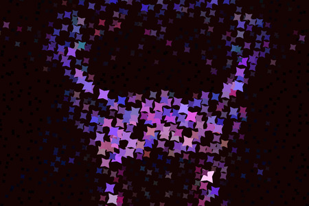 Abstract background with stars. Halftone effect. Design element for posters, business cards, presentations layouts, showcases. Vector clip artのイラスト素材